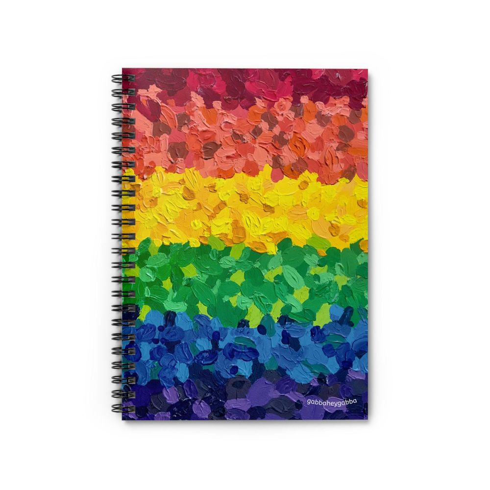 Spiral Notebook - Chosen Family by GabbaHeyGabba, charity, f...